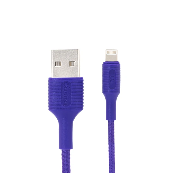 کابل تبدیل USB به لایتنینگ شی کاریزما مدل صبا طول 1.2 متر