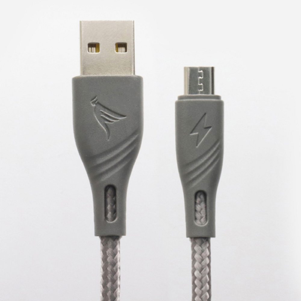 کابل تبدیل USB به microUSB شی کاریزما مدل یگانه استوانه ای طول 1.8متر